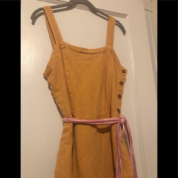 c&c california linen jumpsuit